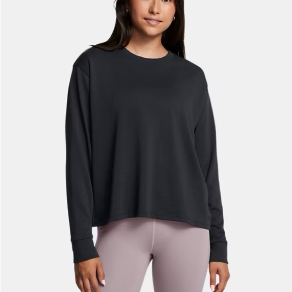 UA Heavyweight Boxy Women's Cropped Long Sleeve